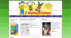 Desktop Screenshot of 2emontessorischool.nl